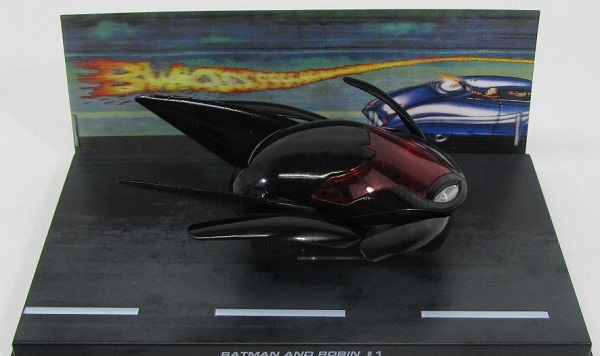 Модель 1:43 BATMAN - BATMOBILE - BATMAN AND ROBIN MOVIE 1 - matt black