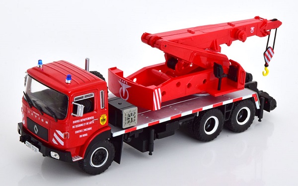 Модель 1:43 Camion-Grue de 12 Tonnes CAFL GIC 106 sur Saviem EPG des Sapeurs-Pompiers du Nord