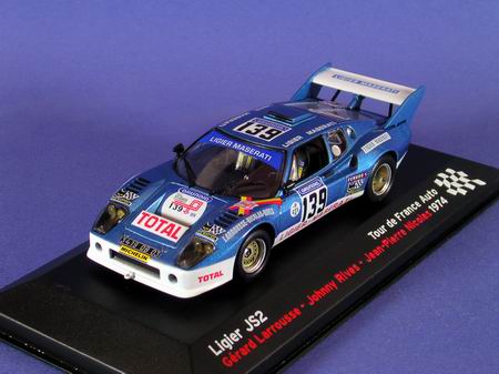 Модель 1:43 Ligier JS02 №139 Tour de France Auto (Gerard Larrousse - Johnny Rivers - Jean-Pierre Nicolas)