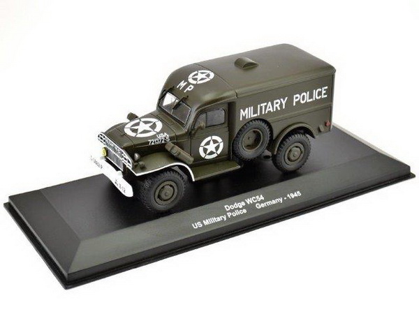 dodge wc54 "us military police" Германия 1945 EX67 Модель 1:43