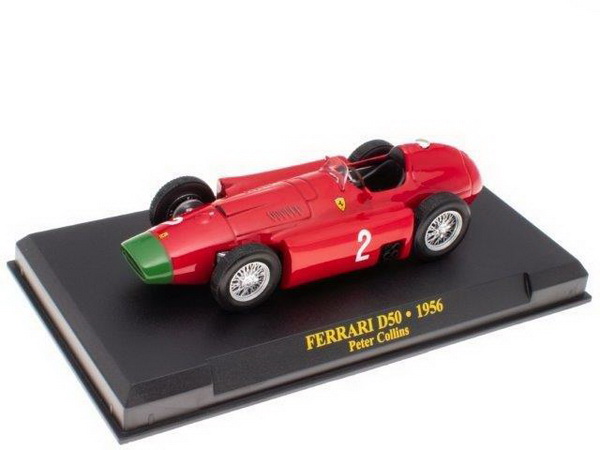 Ferrari D50 №2 "Scuderia Ferrari" 3-rd (Peter Collins)