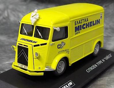 Модель 1:43 Citroen Type H Van «Michelin» Grece - yellow