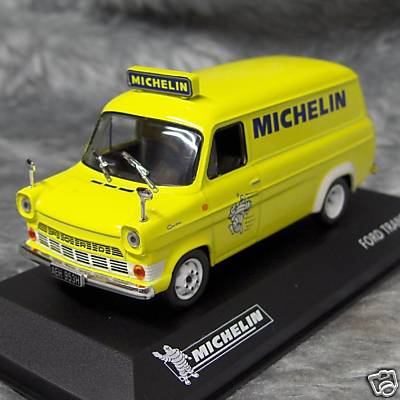 ford transit van «michelin» - yellow FM24 Модель 1:43