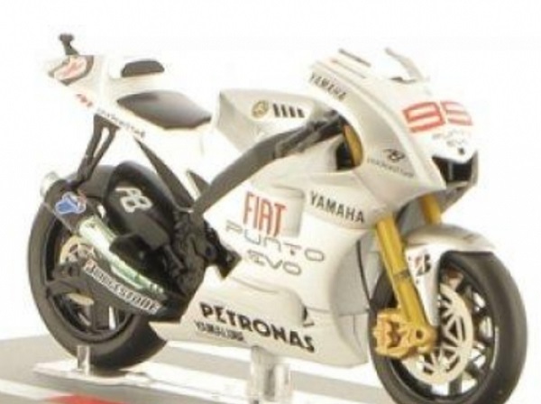 Модель 1:18 Jorge Lorenzo - 2009 - Yamaha YZR-M1 из серии Porte-Revue Moto GP