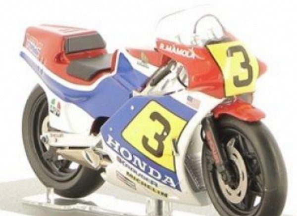 Модель 1:18 Randy Mamola - 1984 - Honda NS 500 из серии Porte-Revue Moto GP
