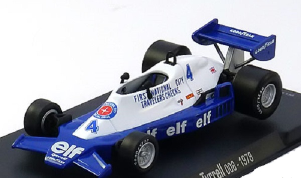 Модель 1:43 Tyrrell Ford 008 №4 «Elf» (Patrick Depaillier)