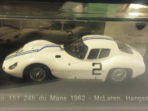 Модель 1:43 Maserati Tipo 151 №2 24h Le Mans (Bruce Leslie McLaren - Walt Hangsen)