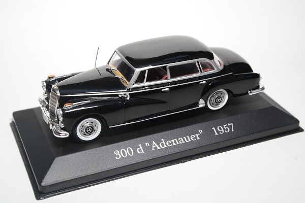 Модель 1:43 Mercedes 300 D (W189) Adenauer - black