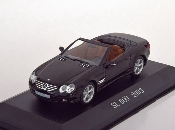 Модель 1:43 Mercedes-Benz SL600 (R230) Cabrio - black