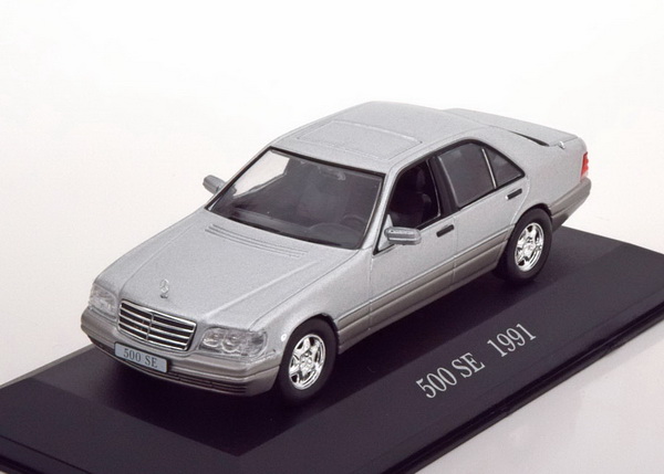 Модель 1:43 Mercedes-Benz 500 SE (W140) - silver