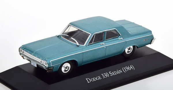 Модель 1:43 Dodge 330 Sedan -1964 - «Grandes Autos Memorables» №42 (без журнала)