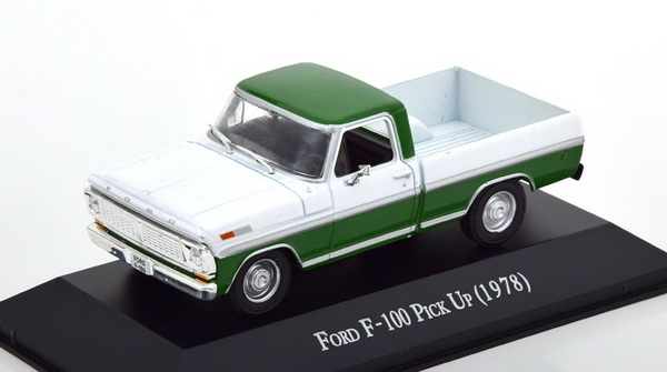 Модель 1:43 Ford F-100 Pick-Up -1978 - «Grandes Autos Memorables» №91 (без журнала)