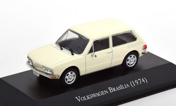 Модель 1:43 Volkswagen Brasilia -1974 - «Grandes Autos Memorables» №94 (без журнала)