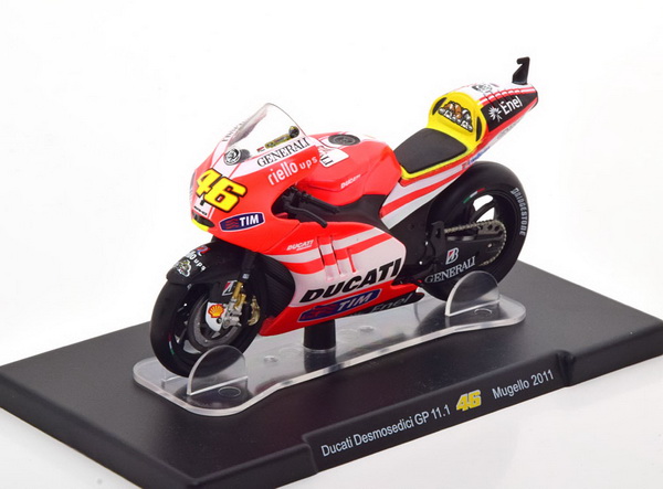 Модель 1:18 Ducati Desmosedici GP11.1 №46 MotoGP Mugello (Valentino Rossi)