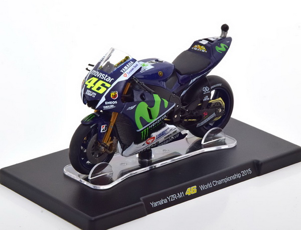 Модель 1:18 Yamaha YZR-M1 №46 Movistar Yamaha MotoGP World Champion (Valentino Rossi)