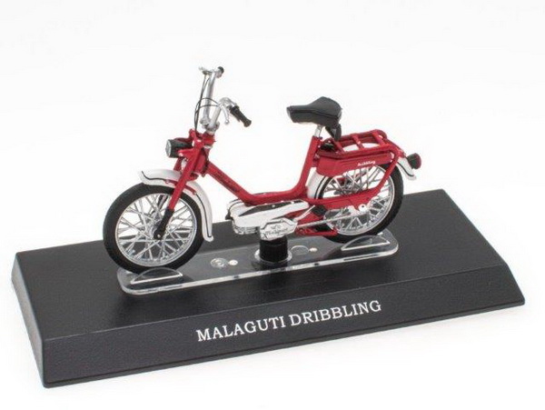 скутер malaguti dribbling red SM006 Модель 1:18