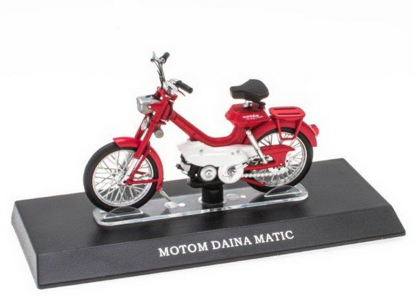 скутер MOTOM DAINA MATIC Red SM008 Модель 1:18