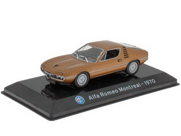 Модель 1:43 Alfa Romeo Montreal - brown met