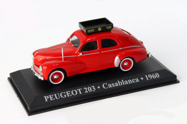 Модель 1:43 Peugeot 203 Taxi Casablanca