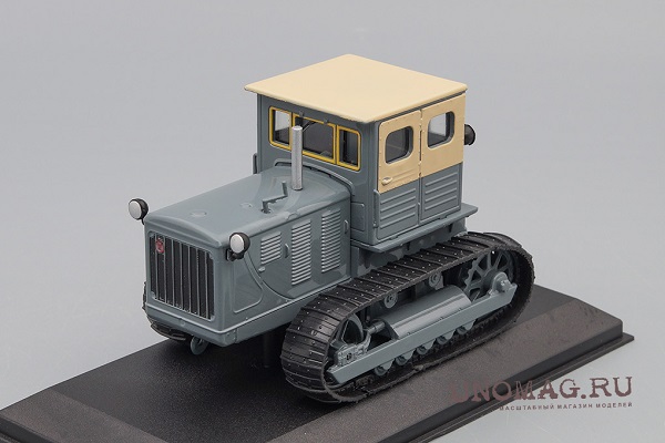 Модель 1:43 Сталинец-80, Тракторы 45, серый
