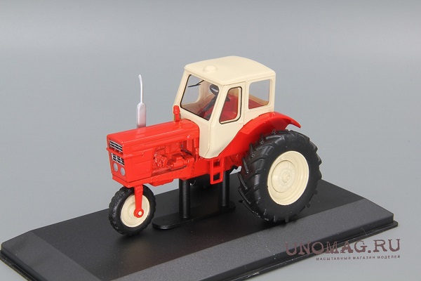 МТЗ-50Х, Тракторы 67, красный / белый TRC067 Модель 1:43