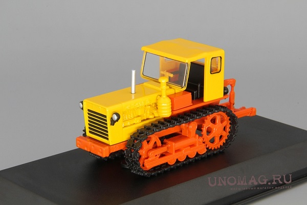 Модель 1:43 Т-50В, Тракторы 70, оранжевый / желтый