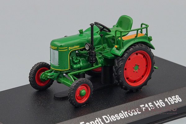 Fendt Dieselross F15 H6, Тракторы 81, зеленый TRC081 Модель 1:43
