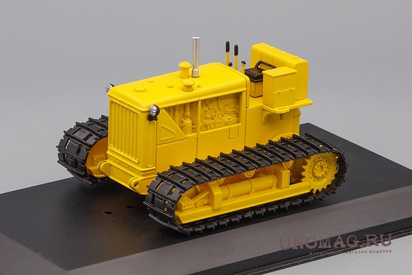 Модель 1:43 Д-804, Тракторы 114, желтый