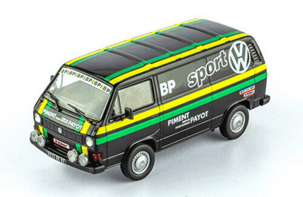 volkswagen t3 (1980) team volkswagen motorsport - серия «véhicule d'assistance rallye 1/43» №60 (с журналом) M2723-60 Модель 1:43