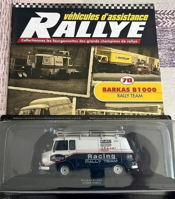 Barkas B1000 - Rally Team VAR70 Модель 1:43