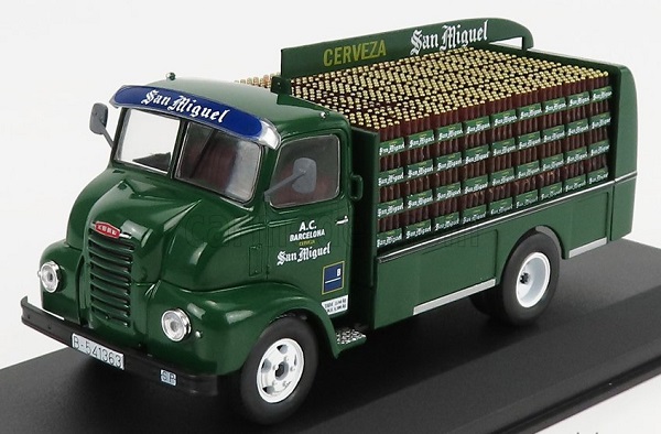Модель 1:43 Ebro B35C Truck - Cerveza San Miguel - Beer - green
