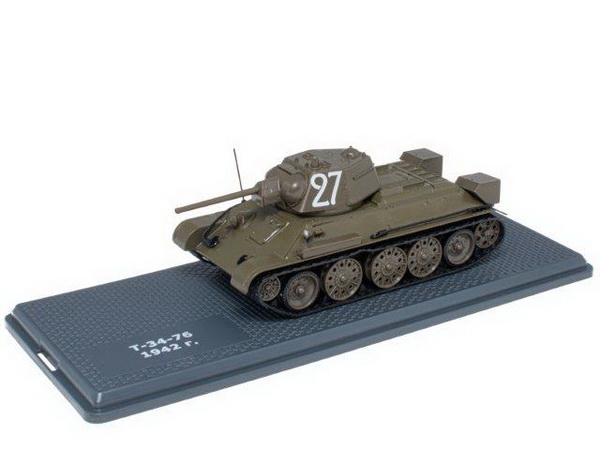 танк t-34-76 1942 WRT001 Модель 1:43