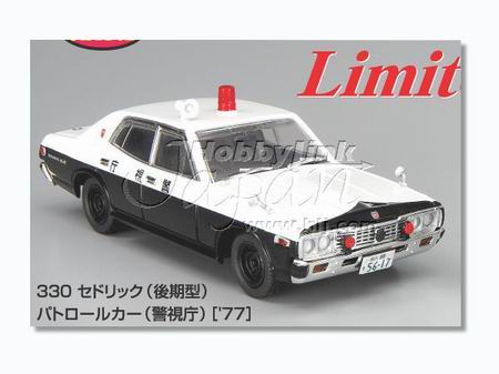 nissan cedric 330 gl-e (late model) japan police 76569 Модель 1:43
