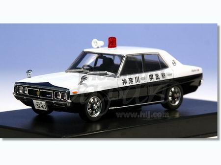 nissan skyline 2000gt gc110 early ver. patrol car kanagawa pref. police AD77993 Модель 1:43