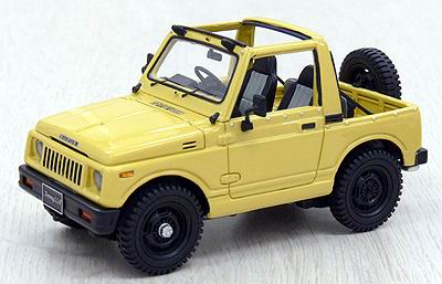 Модель 1:43 Suzuki Jimny (SJ30-FK) ОТКРЫТЫЙ - yellow