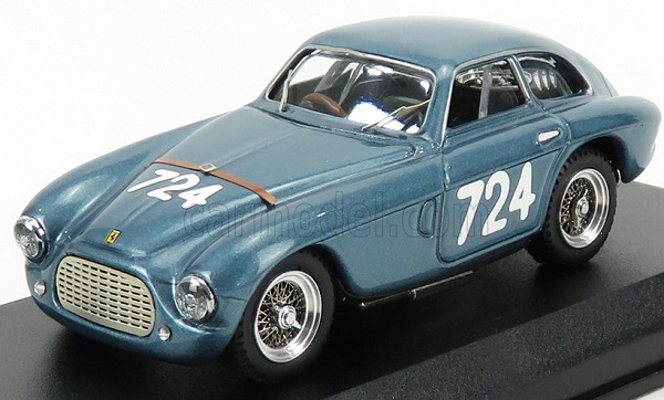 FERRARI 195s Berlinetta Ch.0026 N724 Winner Mille Miglia (1950) Marzotto - Crosara, Blue Met ART004/2 Модель 1 43