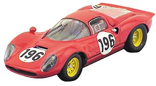Модель 1:43 Ferrari Dino 206S Berlinetta №196 Targa Florio (Giancarlo Baghetti - Jean Guichet)