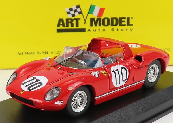 Модель 1:43 Ferrari 250 P Ch.№0812 №110 Winner 1000 Km Nurburgring 1963 (John Norman Surtees - Willy Mairesse)