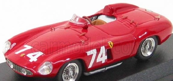 FERRARI 750 Monza №74 Targa Florio (1955) Pucci - Cortese, Red ART205 Модель 1 43
