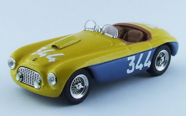 Модель 1:43 Ferrari 166MM Spider TOURIN Barchetta №344 Mille Miglia (Palmer - TERRAVAZZI)