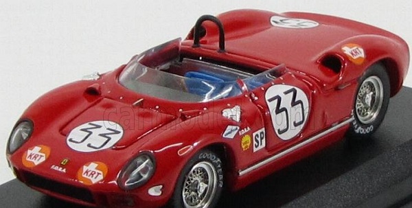 Модель 1:43 FERRARI 275p Spider N33 Sebring (1965) Maglioli - Baghetti, Red