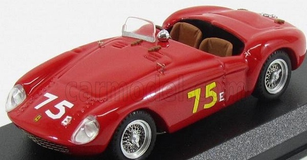 FERRARI 500 Mondial Spider Ch.0438 N75 Winner Em Santa Barbara S+1.5 (1955) B.Pringle , red