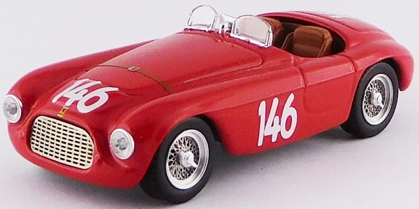 Ferrari 166 MM Barchetta #146 Coppa d'Oro Dolomiti 1950 G.Marzotto ART367 Модель 1:43