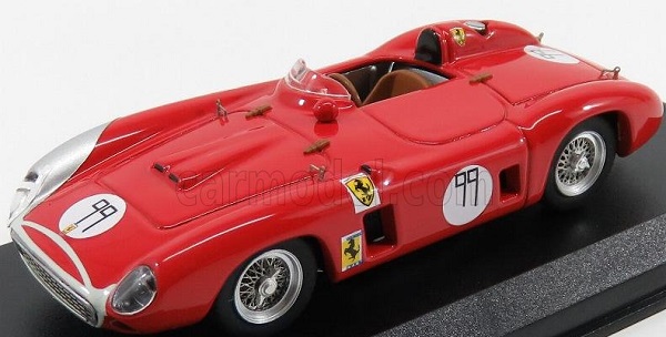 Модель 1:43 FERRARI 860 Monza N11 2nd Bridgehampton (1958) B.Grossman, red silver