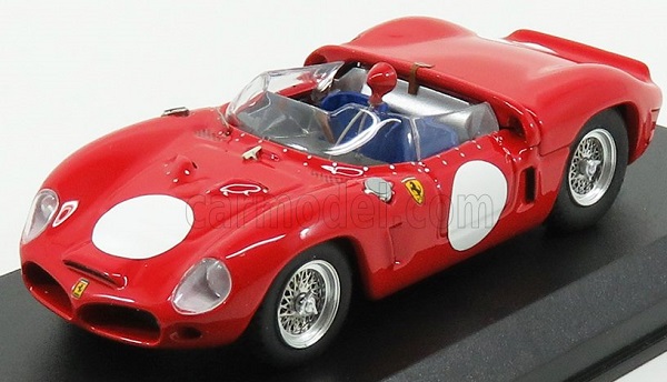 Модель 1:43 FERRARI Dino 246sp Ch.0796 Spider Fantuzzi N0 Prova (1961), red