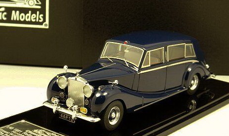 rolls-royce phantom iv 1951 hooper limousine chassis 4af12 hooper limousine 7-seater ernest hives, director of rr, then sold to ATC-009 Модель 1:43