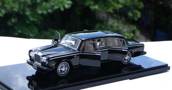 rolls-royce silver shadow ii limousine - black ATC-014A Модель 1:43