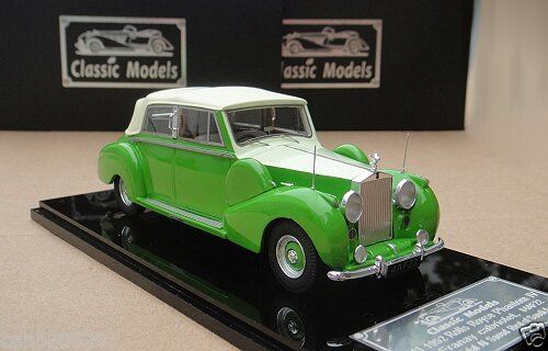 rolls-royce phantom iv franay cabriolet 1952 #4af22 cream / green (close) CLM-007 Модель 1 43