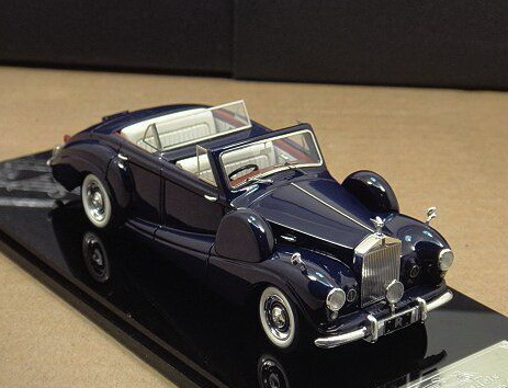 rolls-royce silver wraith cabrio - royal blue CLM-014B Модель 1:43