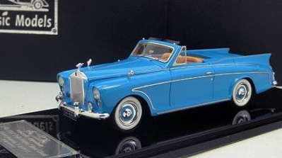 Модель 1:43 Rolls-Royce Silver Cloud Honeymoon Express - blue